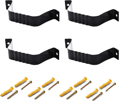 VYH Downspout Adapter Gutter Downspout Strap 2x3 Leader Strap 2x3 4pcs