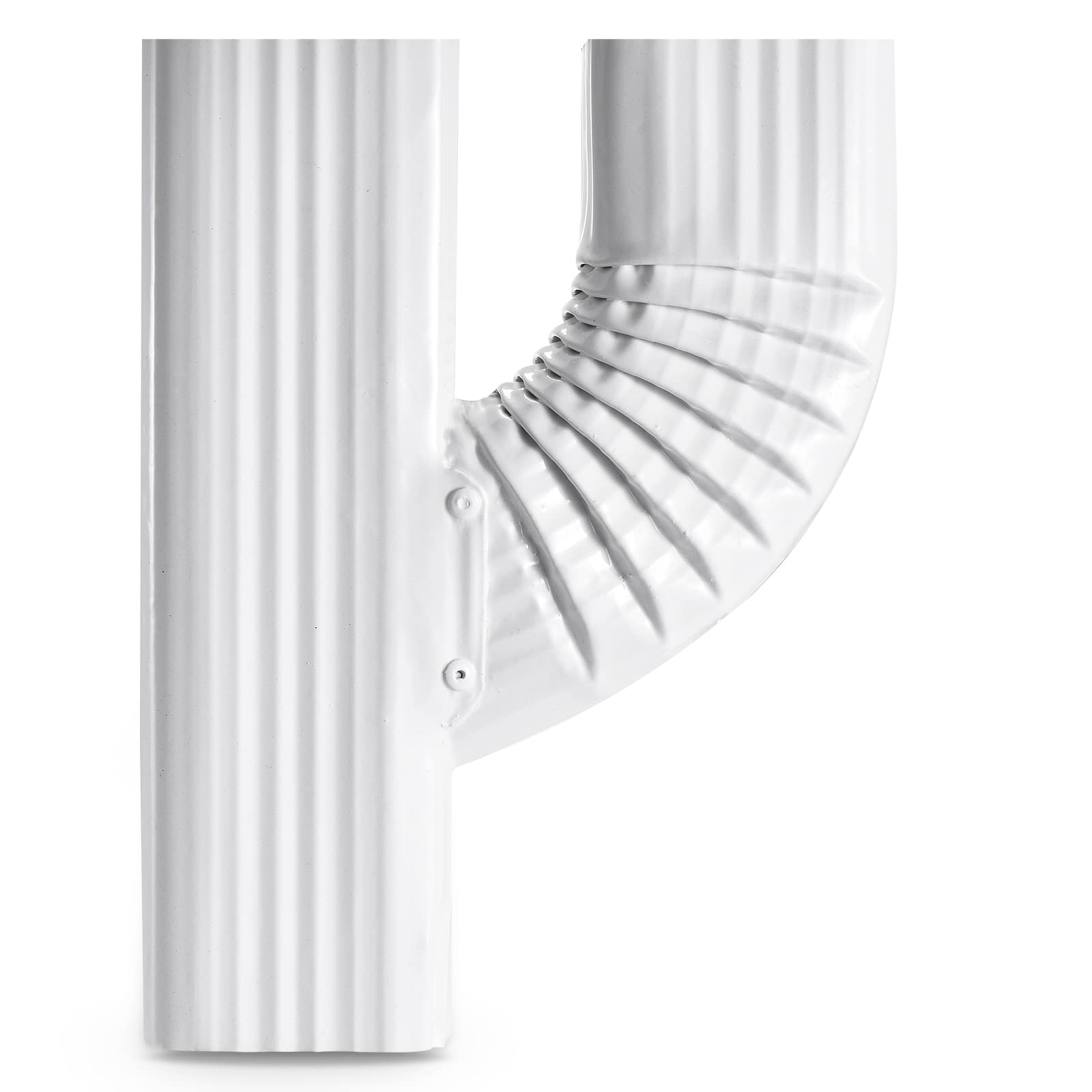 VYH Downspout Gutter Y Connector 2x3 Upright High Gloss White – VYH ...